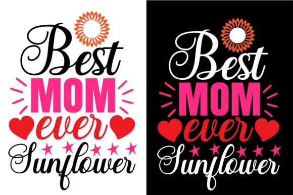 Best Mom SVG for Crafts & Graphics