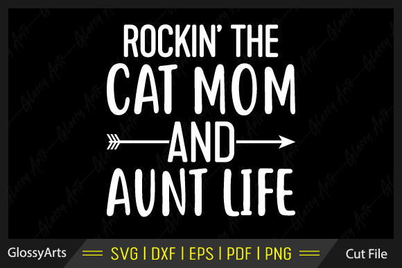 Crafts & Graphics Review: Rocking the Cat Mom SVG