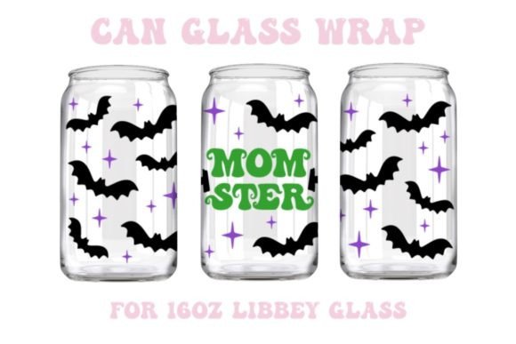 Halloween Graphics for Crafts: Mom Ster Can Review